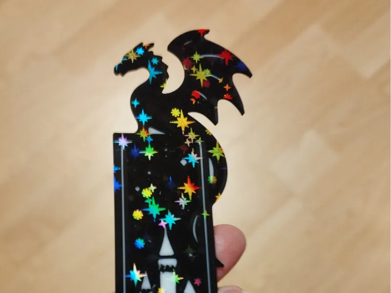 Bookmark Dragon Lesezeichen Drachen
