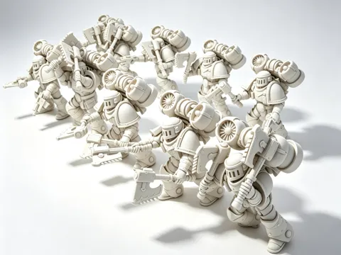 Modelo para impresión 3D: 战锤40K 锤子小分队 — referencia de MakerWorld
