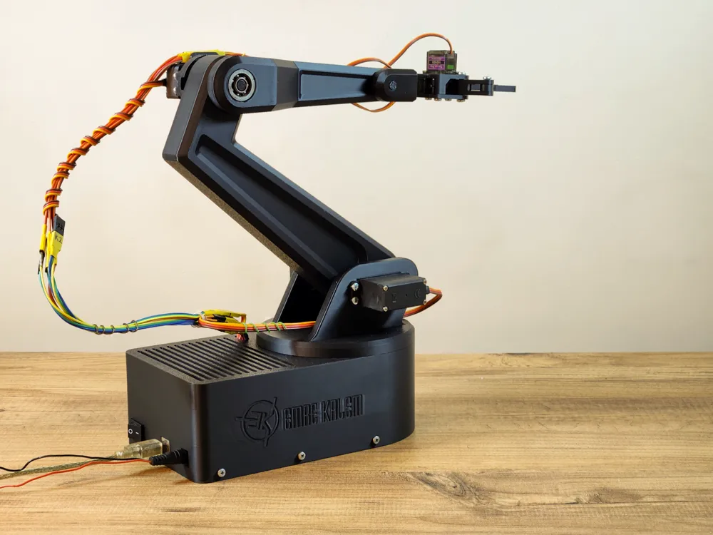 Robotic Arm with Servo & Arduino by Emre Kalem - MakerWorld