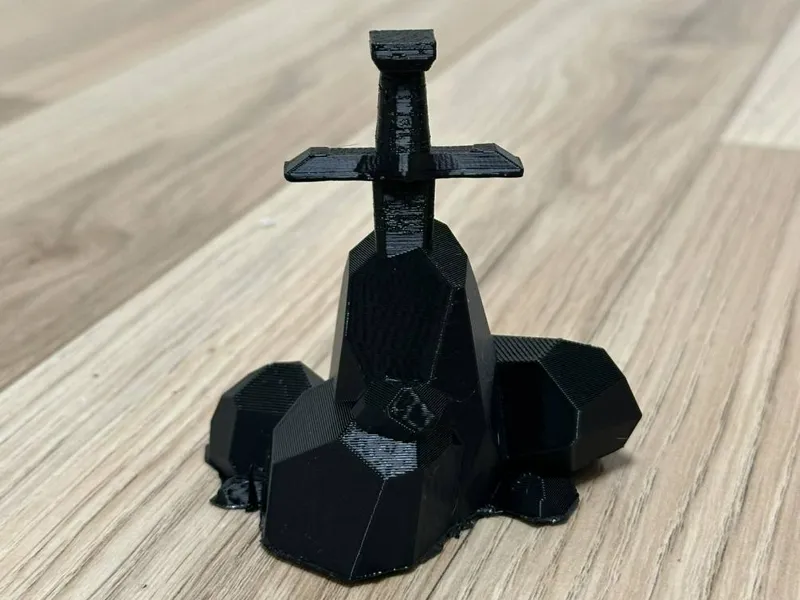 Gaming Gpu Holder Sword in stone for rtx 2060