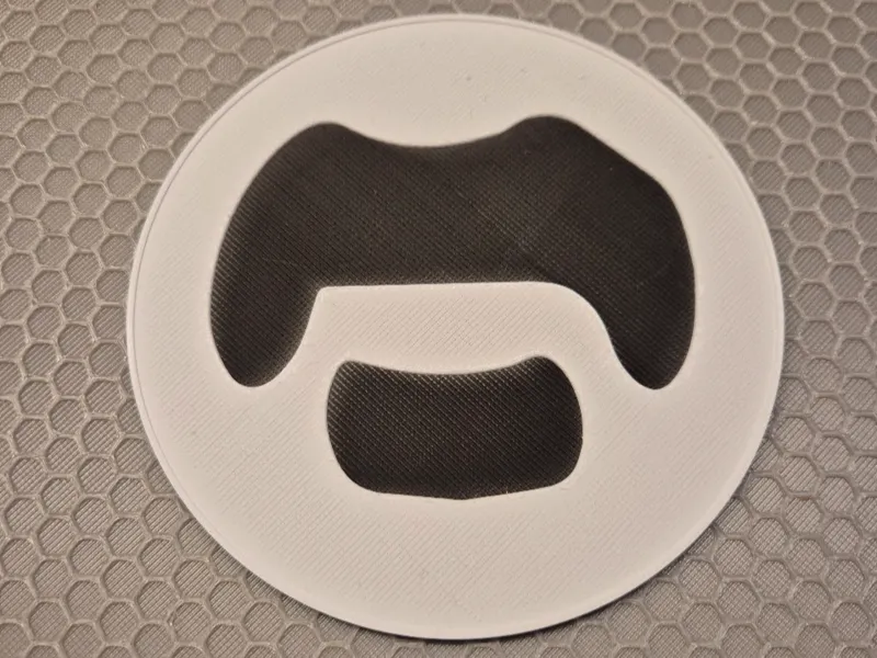 The Zappa Stache Coaster