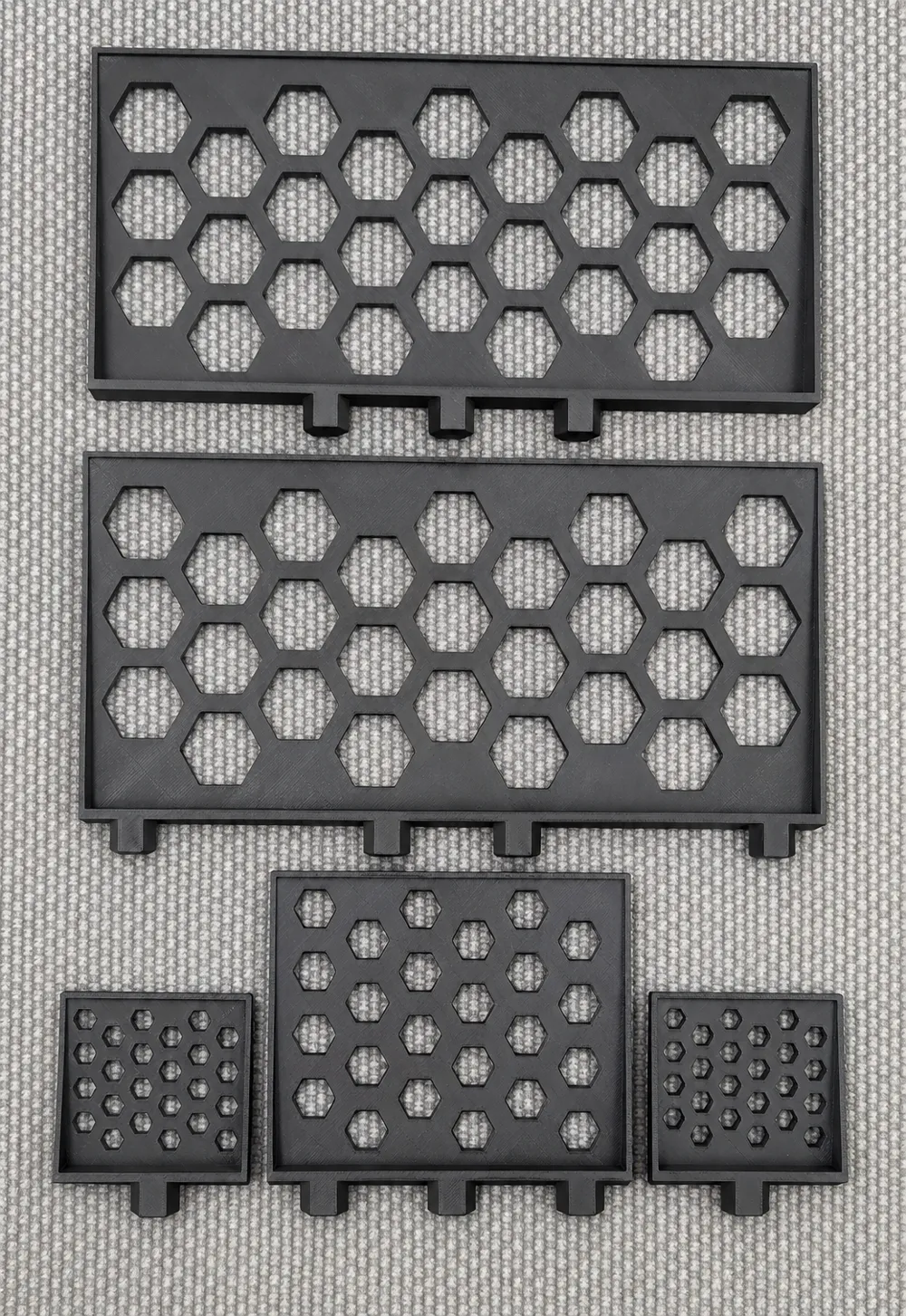HSW Honeycomb Shelf Set – Multiple Sizes - Free 3D Print Model - MakerWorld