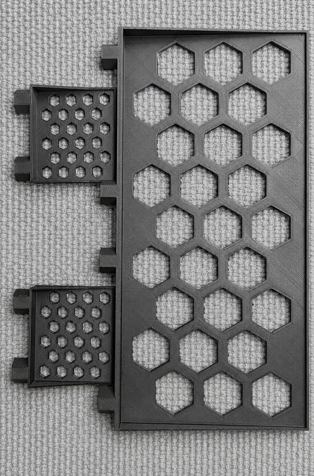 HSW Honeycomb Shelf Set – Multiple Sizes - Free 3D Print Model - MakerWorld