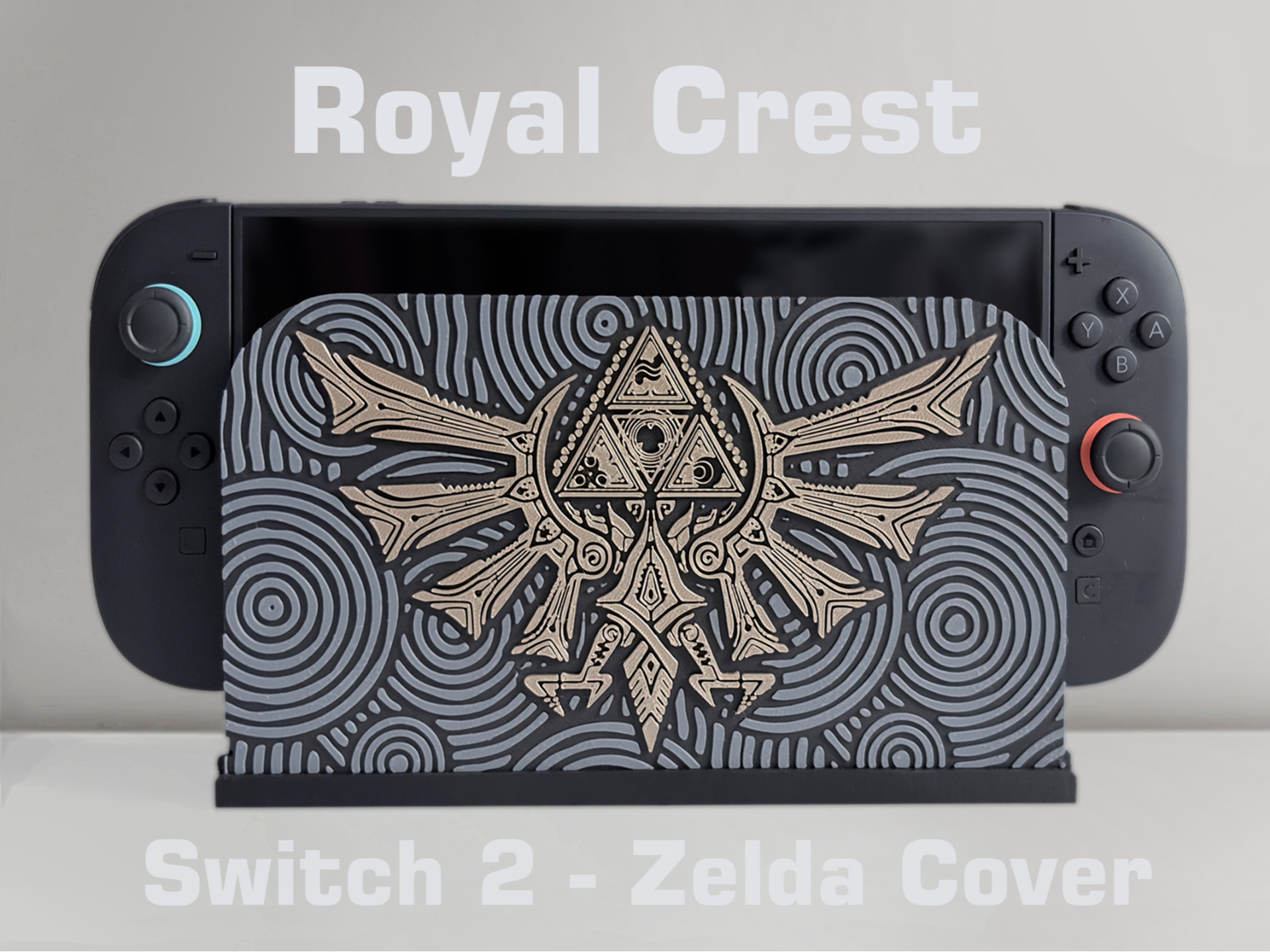 Nintendo Switch 2 - Zelda Cover Royal Crest