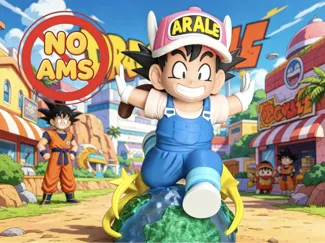 阿拉蕾X龙珠联动-小悟空ARALE-全分件分色-免AMS