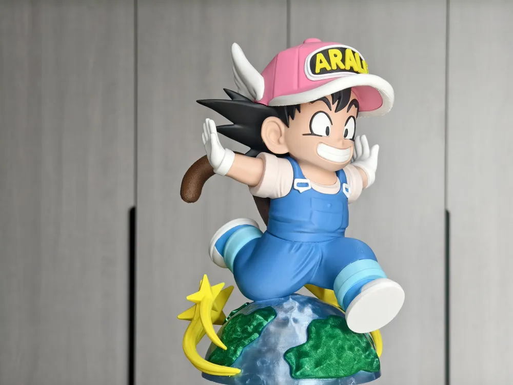 Arale X Dragon Ball Crossover - Little Goku ARALE - Fully Separated and ...