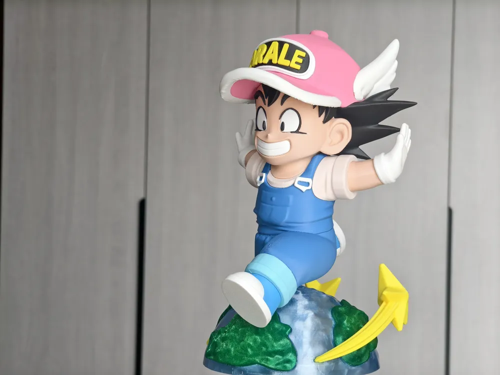 Arale X Dragon Ball Crossover - Little Goku ARALE - Fully Separated and ...