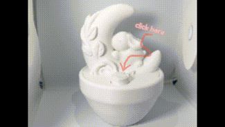 Moon rabbit Light for LED Lamp Kit 001