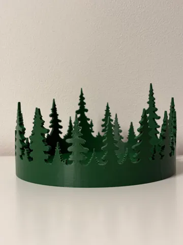 Bandeja organizadora: Forest Tree Decorative Tray — vista de referencia 3
