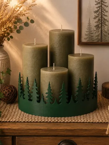 Bandeja organizadora: Forest Tree Decorative Tray — vista de referencia 2