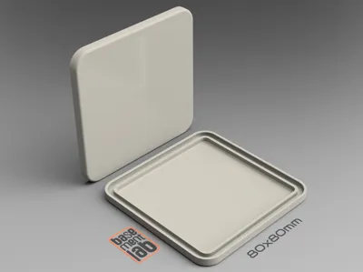 Press-On Lid 80x80 For Juction Box Replacement  