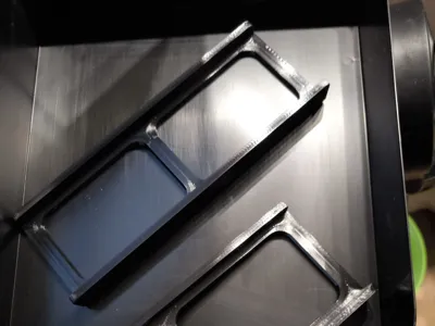 Rails for A4 Tray