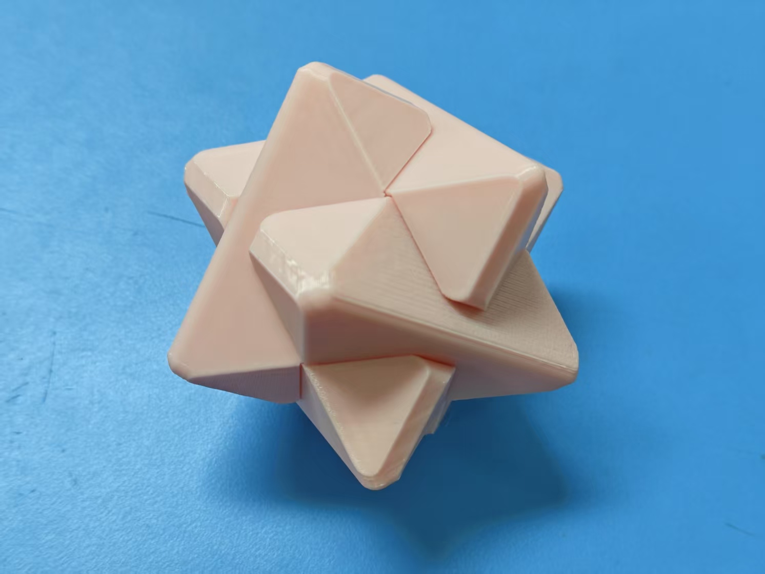 Miniatura 3 do modelo 3D 鲁班锁八角球