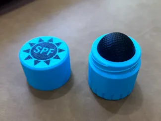Fully 3D Printed Sunscreen Roller Applicator