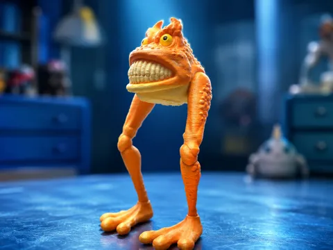 Figura decorativa: Scratch-IT – Small Soldiers Inspired Gorgonite — referencia de MakerWorld