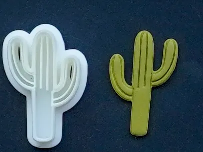 Cactus Clay Cutter Polymer Clay Earrings Necklaces