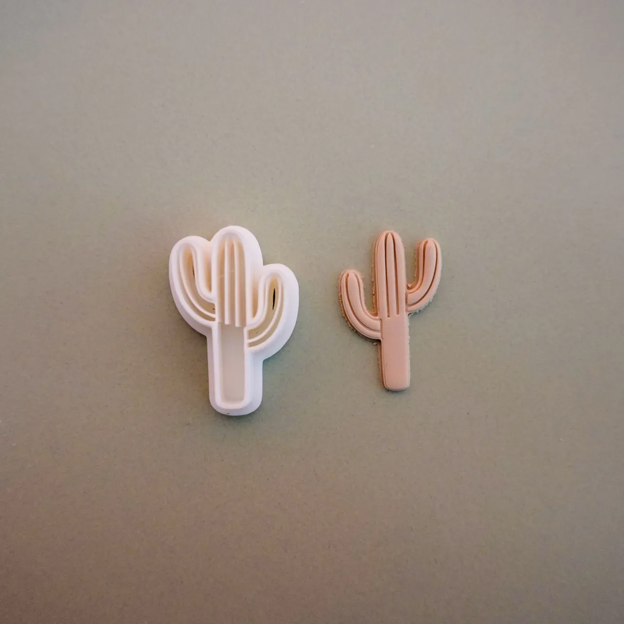 Cactus Clay Cutter Polymer Clay Earrings Necklaces view 3