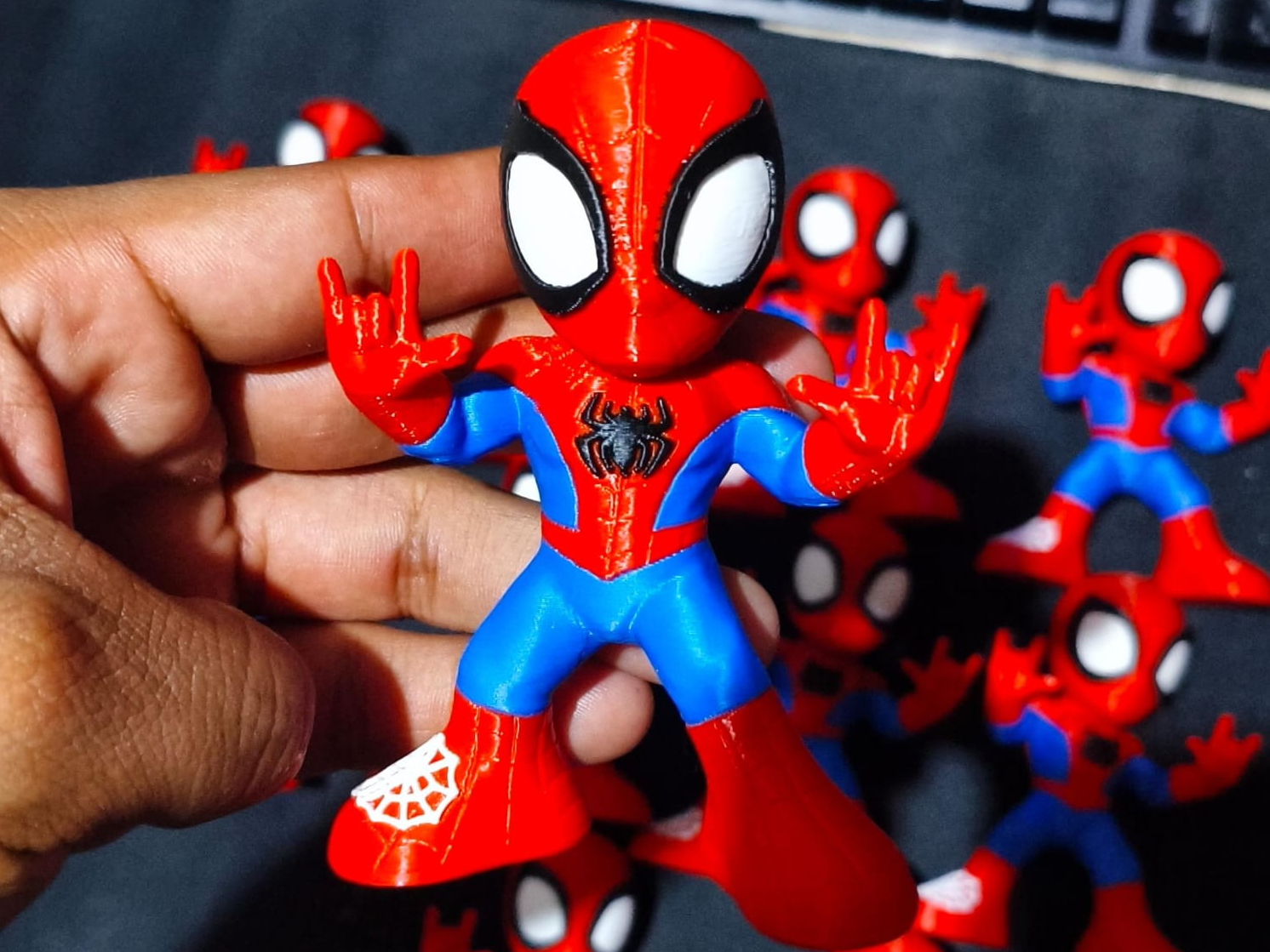 Marvel Chibi Spiderman (No AMS / AMS) - 1