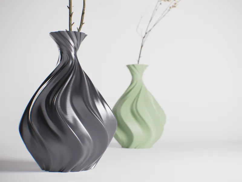 Whirli - A modern twisty vase for Vase Mode