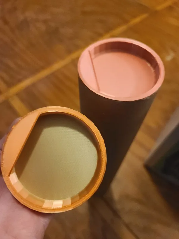 3" inch Poster Tube End (Recycle the Vinyl Roll Tubes)