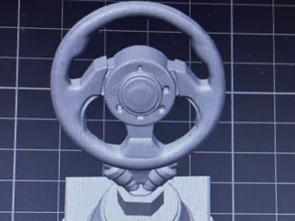 steering wheel trophy