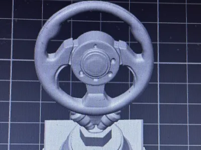 steering wheel trophy