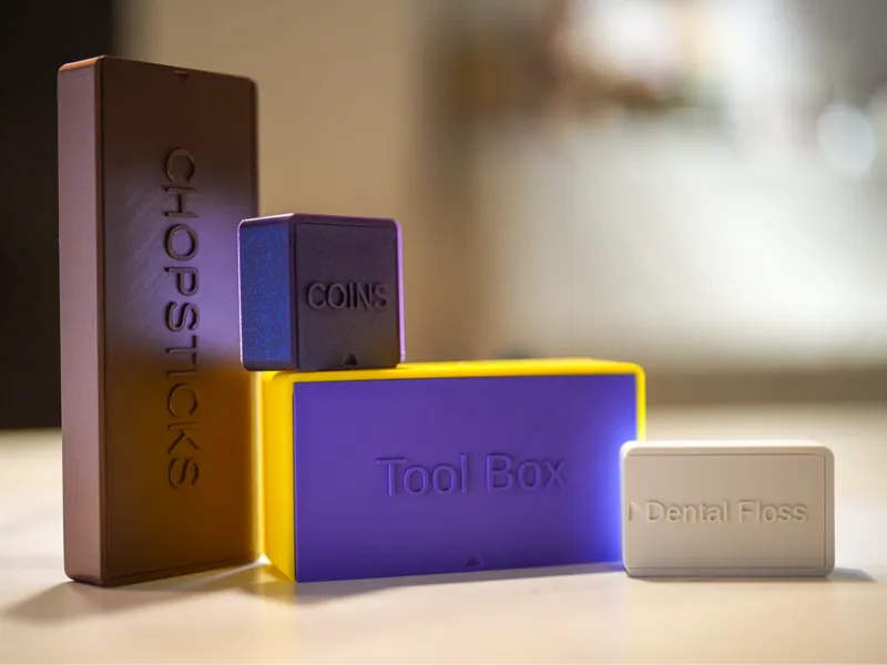 Customizable Box with Lid 可定制带盖子的盒子