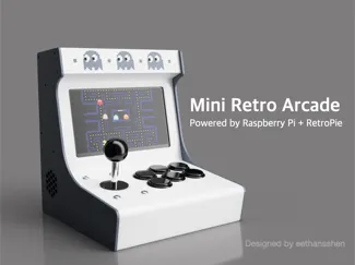 Mini RetroPie Arcade Console