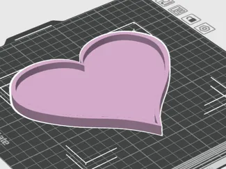 Love Heart Jewellery Tray 
