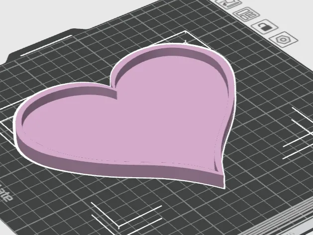 Love Heart Jewellery Tray 