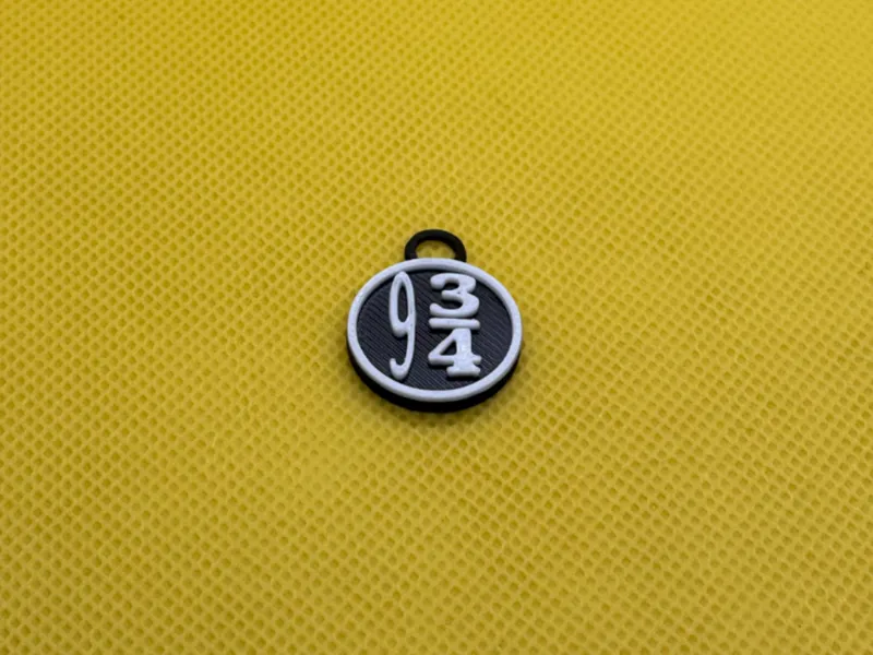 9 and 3/4 key chain fast print <20m