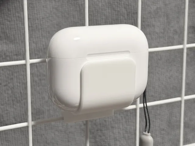 AirPods Pro 3 Holder for Wire Mesh Panels