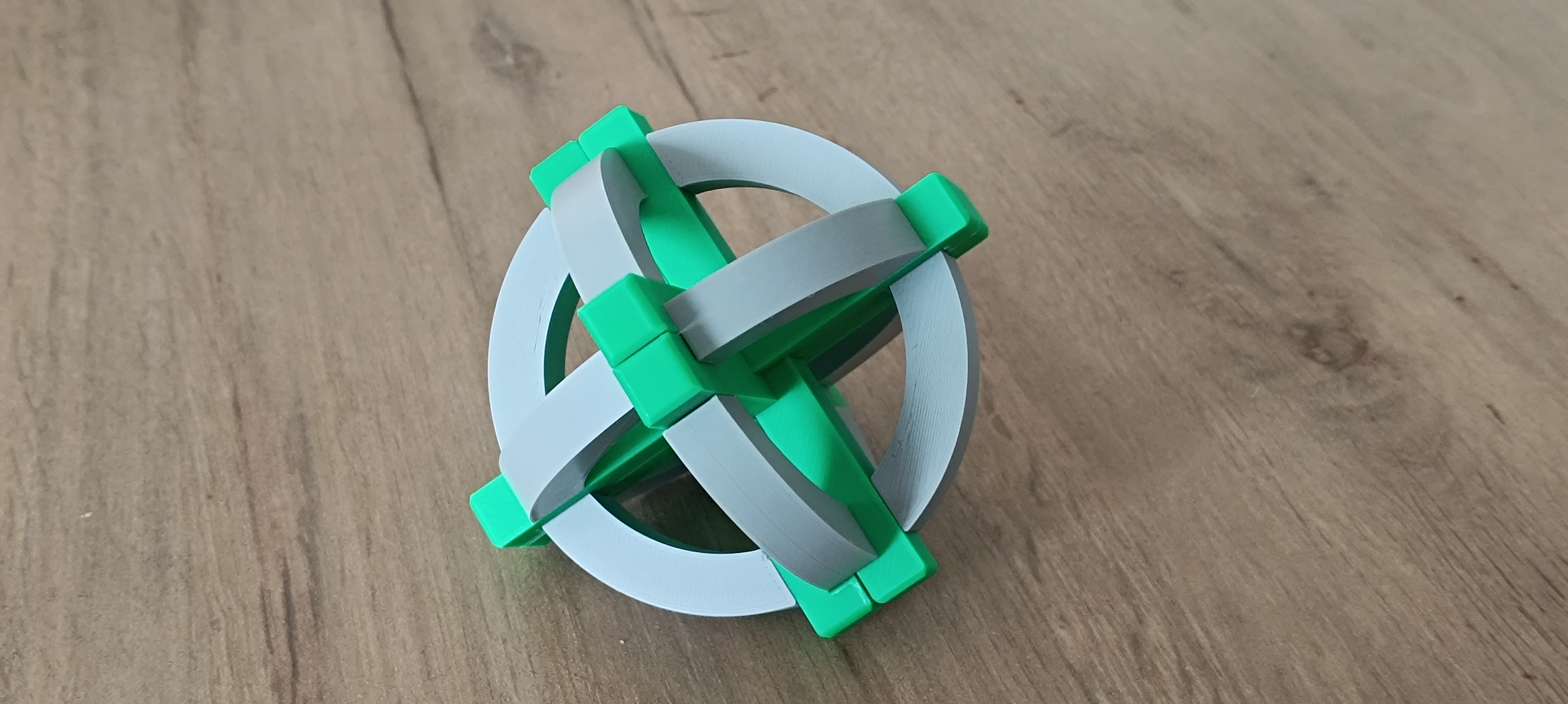 Miniatura 1 do modelo 3D Tri-Axis Orb Puzzle