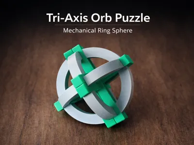 Tri-Axis Orb Puzzle