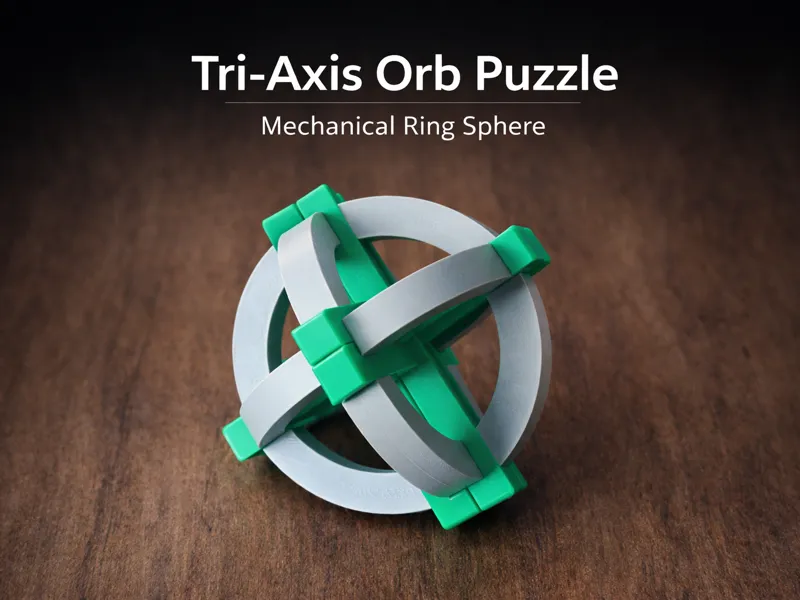 Tri-Axis Orb Puzzle