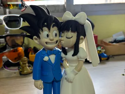 Goku and Chichi Dragon Ball