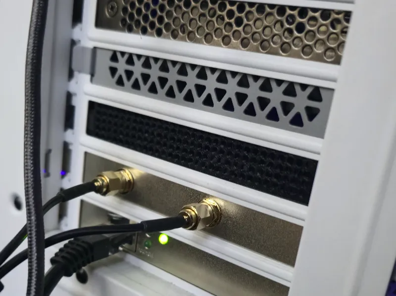 PCIe Slot Cover With Circular Vent