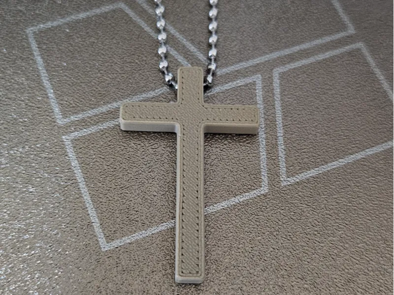 cross keychain
