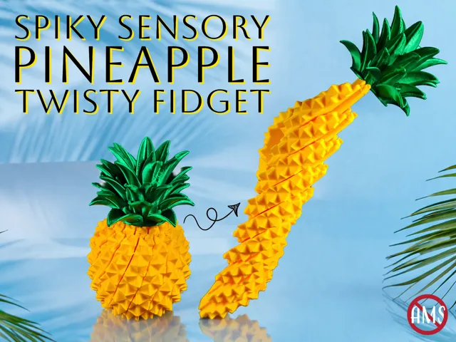 Spiky Sensory Trigger Twisty Pineapple Fidget