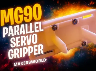 MG90 Servo Parallel Gripper