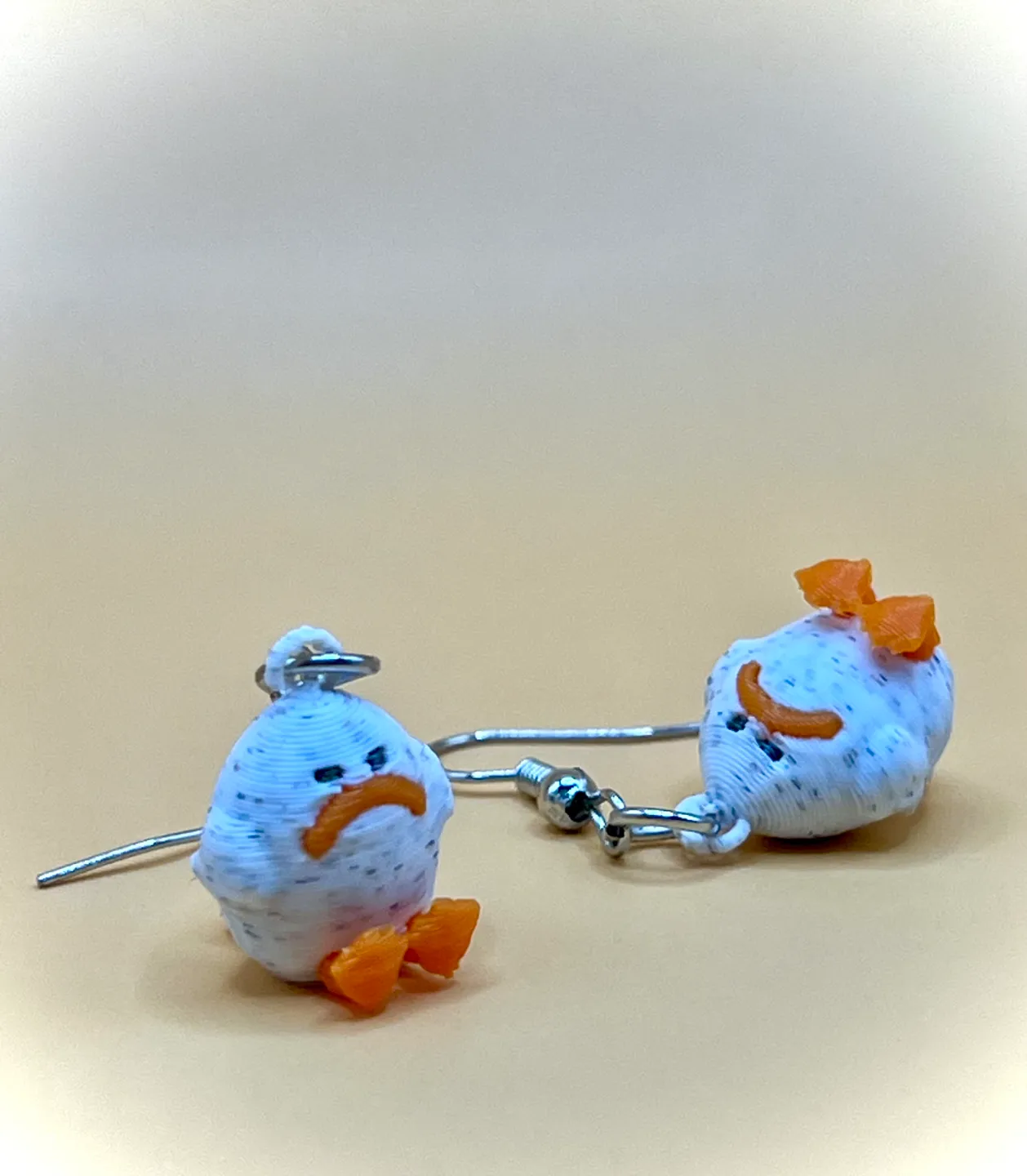 Delia Duck, JellyCat earrings / NotsoJelly view 3