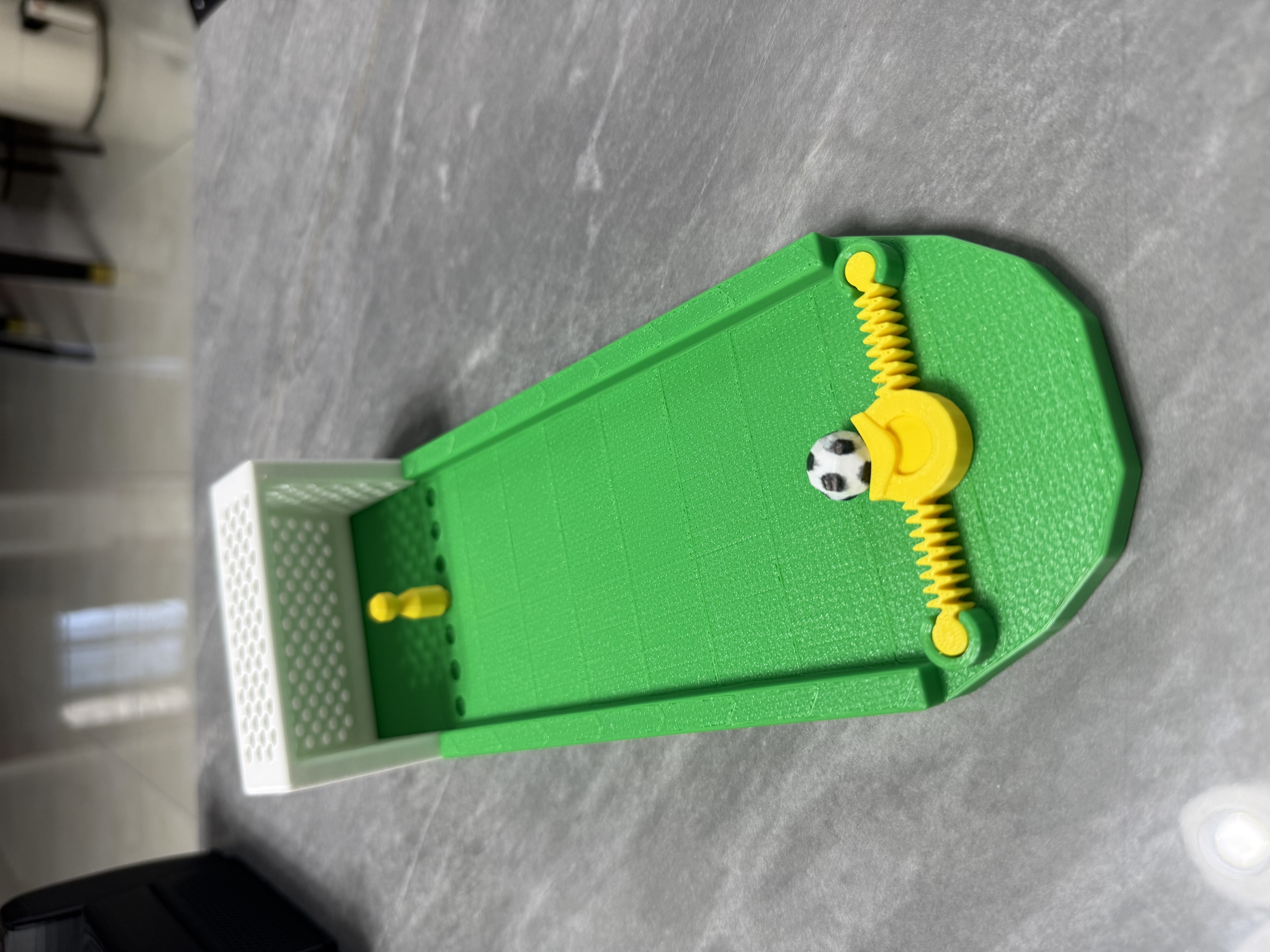 Miniatura 4 do modelo 3D 足球射门玩具-可设置守门站位-足球12码射门