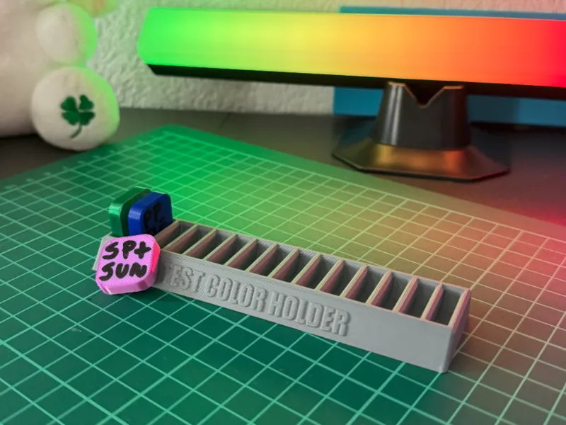 test color holder 