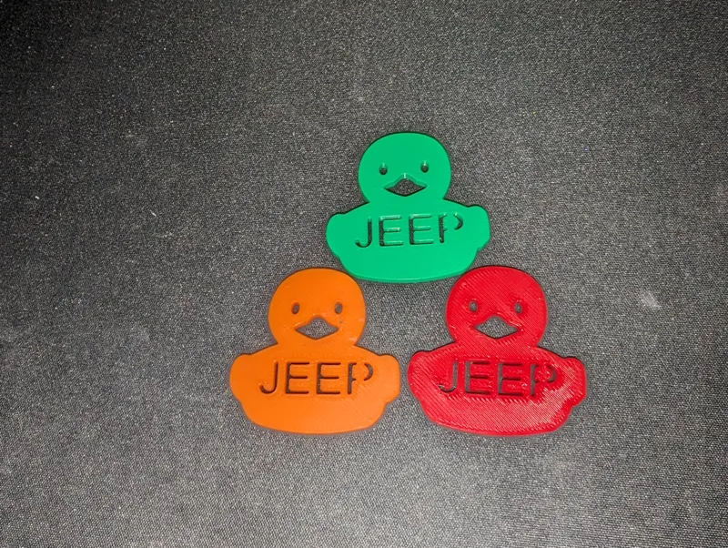 Duck Jeep with Jeep name
