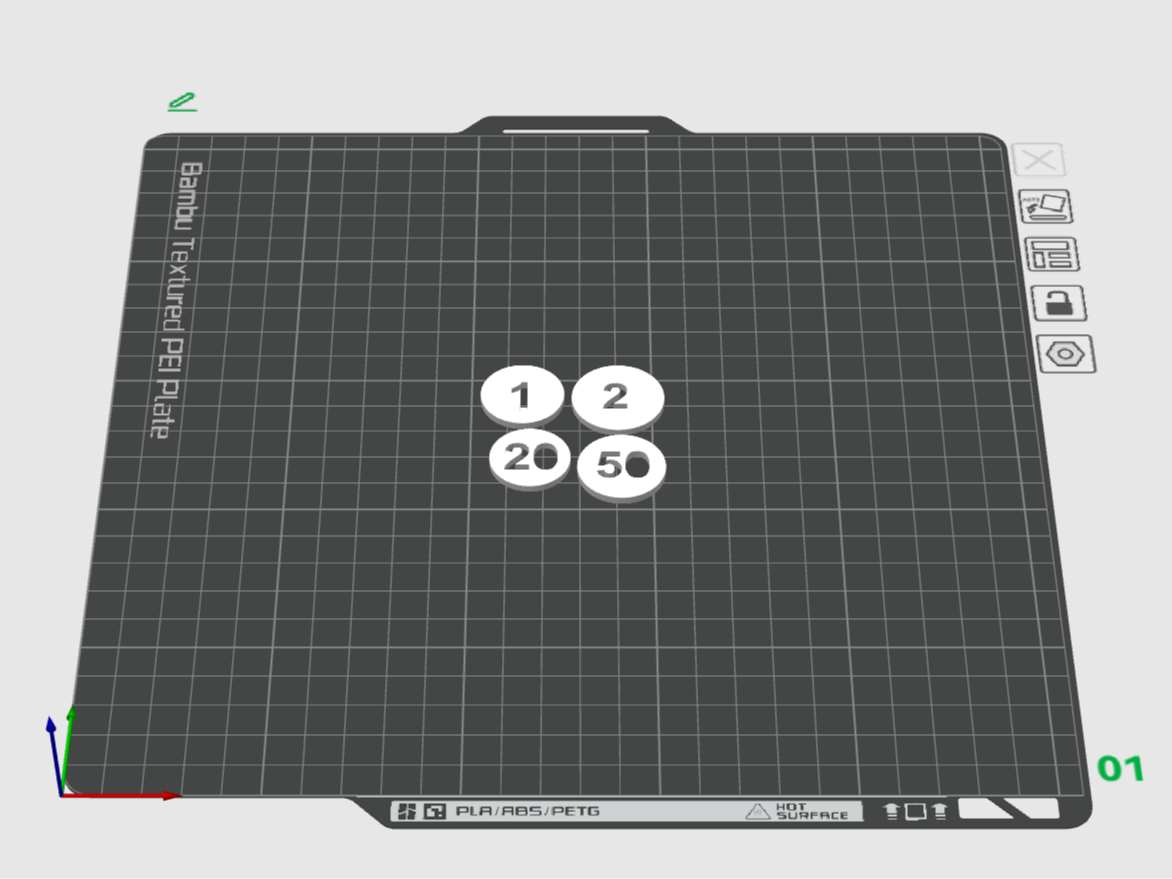 Monnaie 3D model