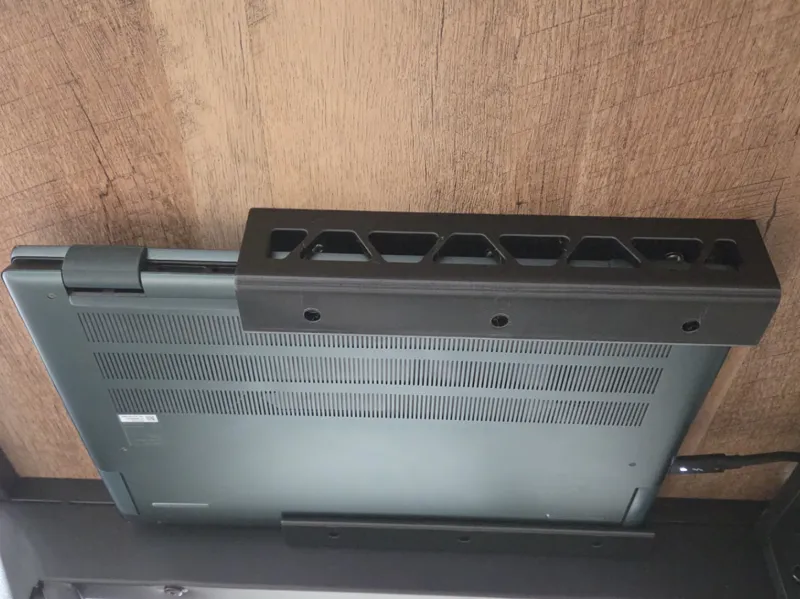 Under Desk Laptop Mounting Brackets
