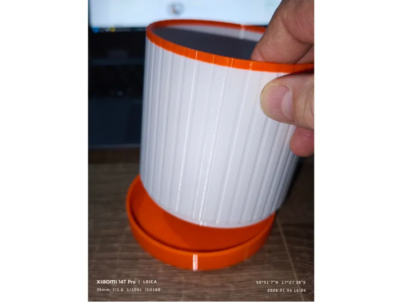 Two Flowerpot with saucer