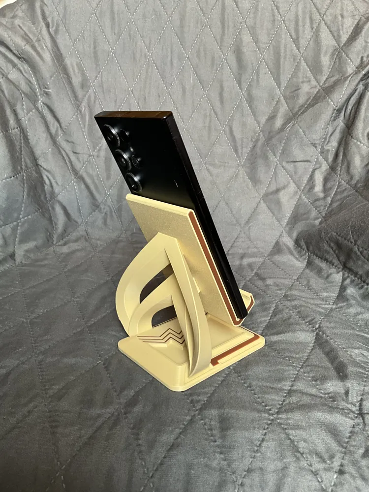 Elegant Arc Phone & Tablet Stand - Free 3D Print Model - MakerWorld