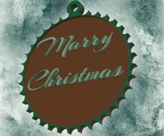 decor for Christmas tree marry christmas