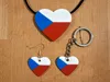 Loving Czechia – Pendant, Earring & Fob